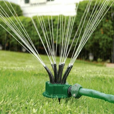 Умная система полива Multifunctional sprinkler распылитель дождеватель для полива газона на 360 град