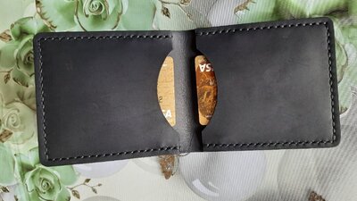 Мужской кошелек, портмоне, натуральная кожа