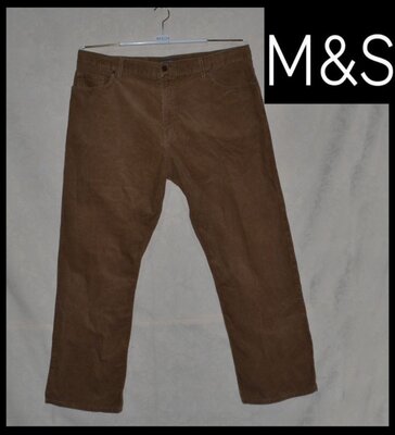 Плотные мужские вельветовые брюки M&S Man