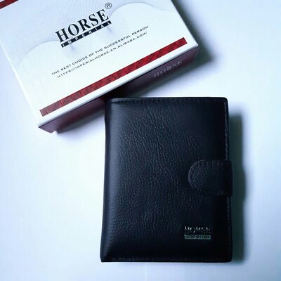 Кошелёк портмоне мужской кожаный Horse Imperial натуральная кожа гаманець шкіряний