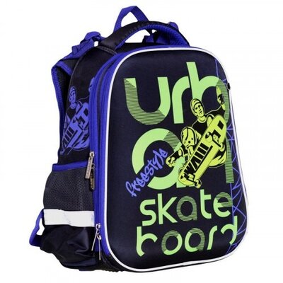 Рюкзак школьный ортопедический для мальчика каркасный class Urban Skate 2025, Чехия