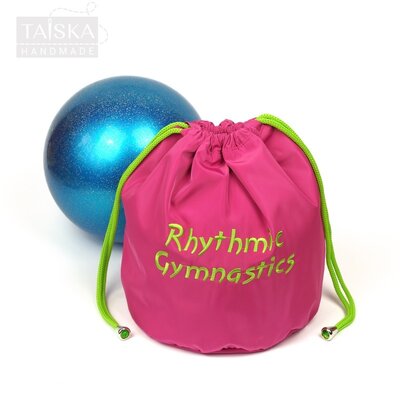Утепленный чехол для гимнастического мяча Розовый. RG от Taiska HM