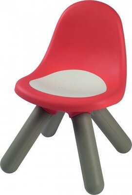 Детский стульчик Smoby со спинкой Красно-Белый 880107 