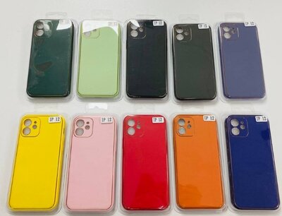 чехол Silicone Leather Case для iPhone 12 Mini iPhone 12 iPhone 12 Pro iPhone 12 Pro Max Подбор ак