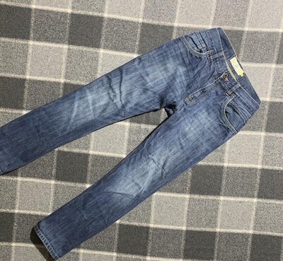 Мужские хлопковые джинсы штаны, брюки Next Некст лрр идеал оригинал синие