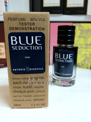 Свежий Blue Seduction Antonio Banderas мужской парфюм, тестер 60 мл, мужские духи, пробник туалетная
