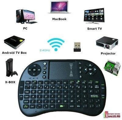Беспроводная мини клавиатура i8 для смарт Тв/пк/планшетов | KEYBOARD