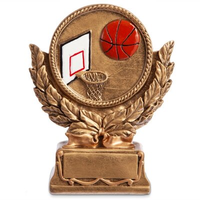Награда спортивная Баскетбол статуэтка наградная 3218-A размер 14 x 4 x 16 см