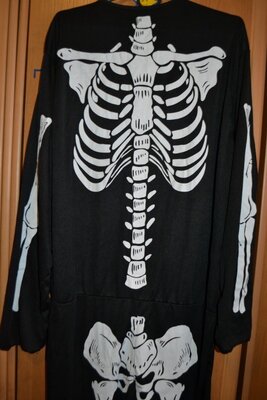 Продано: Мужской карнавальный костюм на Хэллоуин, Хеловин, Хеллоуин, скелет