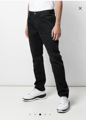 Продано: Джинсы мужские чёрные 29рр плотный джинс