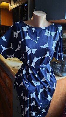 Продано: Платье туника летучая мышь 48-52р трикотаж стрейч