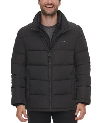 Оригинал. Мужская теплая зимняя куртка Calvin Klein, p. S M L