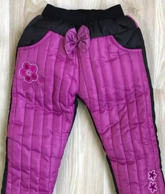Продано: Детские штаны на флисе для девочек