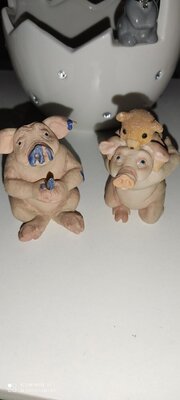 Pigtails фигурки статуэтки свинки Англия