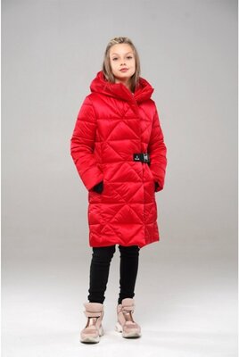 Хит продаж, зимнее пальто для девочек 128-158 см.
