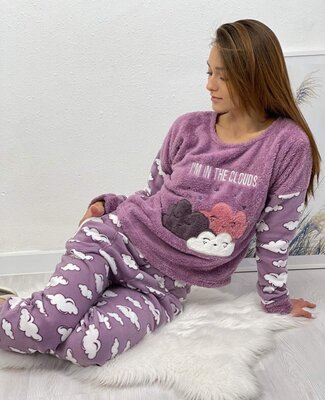 Продано: Женская теплая пижама. Разные расцветки