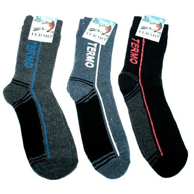 Продано: Набор носков Шерстяные высокие, махровые - TERMO - 6 пар 41-45