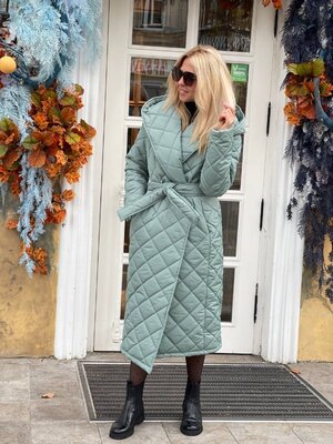 Продано: Пальто Одеяло Шикарная зима --красивый узор - 7 цветов