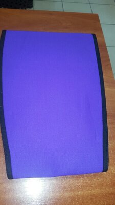 Фитнес пояс для похудения фиолетовый размер L