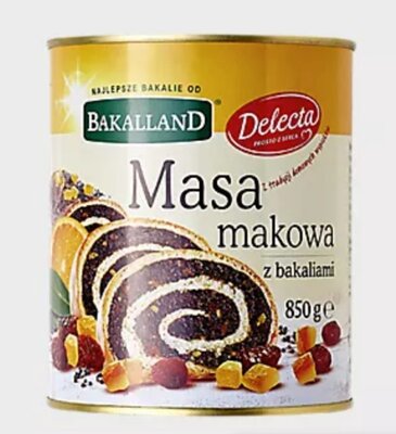 Маковая масса Masa Makowa 850 грамм