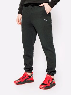 Продано: Фліс Теплі чоловічі спортивні штани на манжеті трикотаж 3-ох нитка,Пума р.46-52
