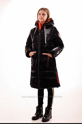 Зимняя курточка пальто на рост 122-158 Цвета
