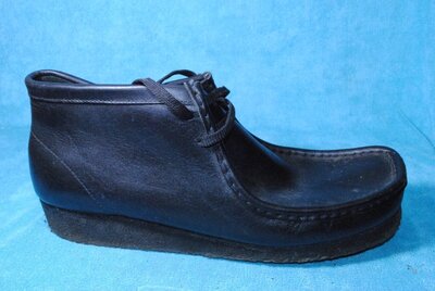 Продано: clarks кожаные черные ботинки 46 размер