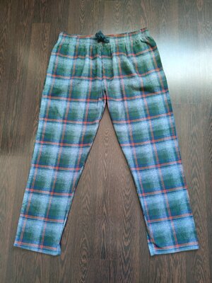 Размер XL Новые фирменные мужские фланелевые пижамные домашние штаны