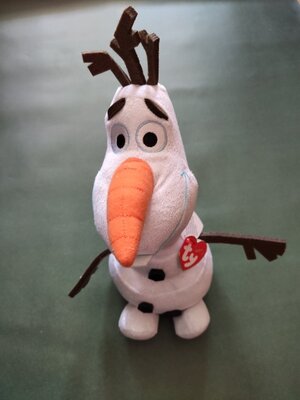 Мягкая игрушка снеговик Олаф, Холодное сердце Дисней