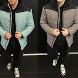 Мужская зимняя куртка/пуховик до -30 мороза Три цвета