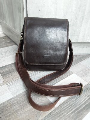 Продано: Кожаная мужская сумка katana.