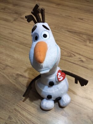 Детская мягкая игрушка снеговик Олаф Холодное сердце Эльза