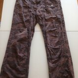 Джинсы штаны ID Fashion Италия камуфляж Новая коллекция Будьте стильными благородного коричневого ц