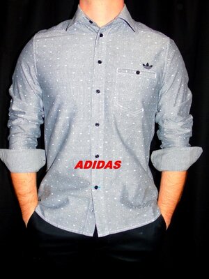 Продано: ADIDAS Шикарная брендовая оригинальная рубашка - M - S