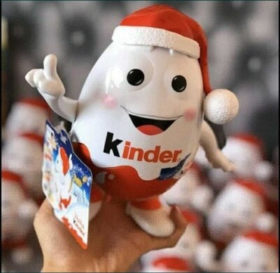 Продано: Новогодний подарок копилка Киндерино от Kinder со сладостями