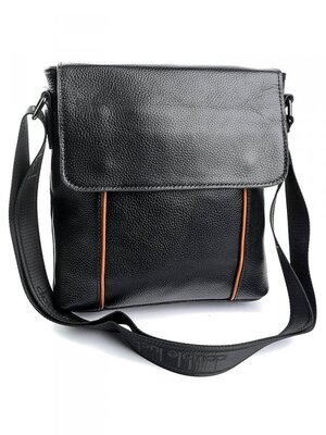 Продано: Мужская кожаная сумка чоловіча шкіряна из натуральної шкіри сумочка на плечо