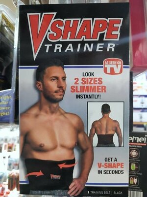 Продано: Пояс для похудения, Vshape Trainer пояс для фитнеса утягивающий, поддерживающий Все Товары Новые