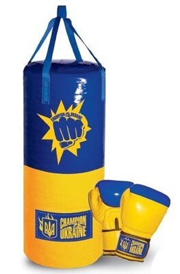 Продано: Детский боксерский набор Мал Украина 10 S-UA с перчатками