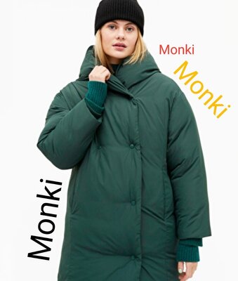 Зимнее дутое пальто от шведского бренда Monki