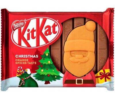 Шоколадный батончик KitKat Senses Christmas 108 грамм