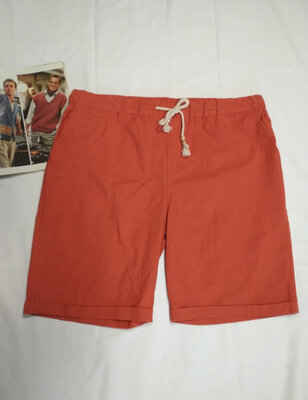 Мужские хлопковые повседневные короткие летние пляжные шорты на шнуровке с карманами aiyino