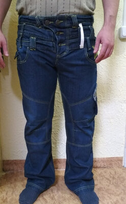 Трехслойные мужские джинсы супер модные стильные молодежные джинсы henleys luxury premium denim