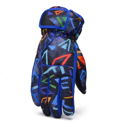 Перчатки горнолыжные женские Zelart Snow Gloves B-2022 размер M-L Deep Blue