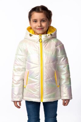 Красивая детская куртка для девочки демисезонная размеры 110-134