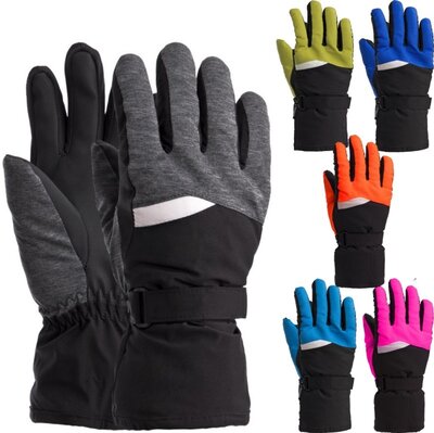 Перчатки горнолыжные женские Zelart Snow Gloves B-3989 размер M-L 6 цветов