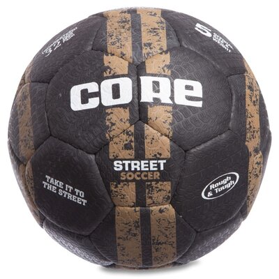 Мяч для уличного футбола 5 Core Street soccer CRS-044 размер 5, вспененная резина сшит вручную 