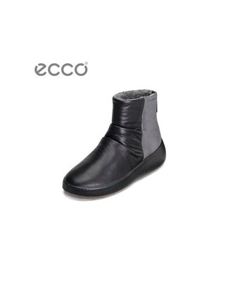 Ботинки, сапоги, ECCO UKIUK 38,39р. Кожа. Оригинал. Качество. Черные