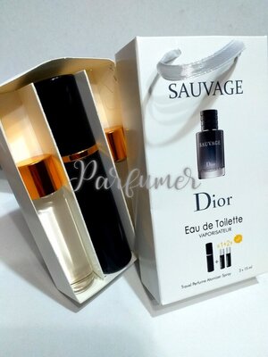 Продано: Набор 45 мл Sauvage Dior, мужские духи с притягательным ароматом, парфюм, парфюмерия, туалетная