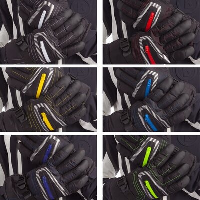 Перчатки горнолыжные мужские Zelart Snow Gloves A622 размер L 6 цветов