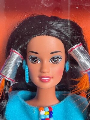 Продано: Кукла Барби 90 -х Индианка Barbie 1993 Dolls of the World Native American